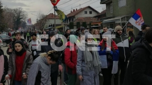 Studenti krenuli iz Jagodine